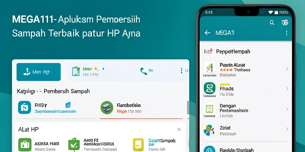 Antarmuka MEGA111 yang sederhana dan intuitif untuk Pembersih Sampah.
